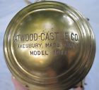 1909-1910s 104a Vtg Model Ford Light Brass Oil Lamp