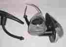 113953041m-a 113953041m Vw Beetle Bug 1968-1969 Complete Turn Signal Assembly With Clear Lens Chrome Pr