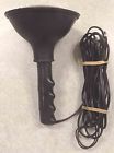 12vdc Vintage 50s 60s Hunt Wilde Hand Held Spotlight Rubber Body Very Nice 011110491404