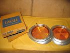 14-1100 Visall 2 Vintage Amber Reflectors