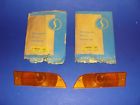 1656356 - 1656357 Studebaker Nos Front Parking Lamp Lenses Part For