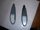 16h-13210 Lincoln Vintage Parking Lamp Shells Some Pitting Stripped 4 Chroming