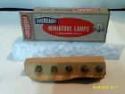 1889 Eveready Box Of Vintage Miniature Lamps Light Bulbs