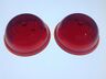 2-11-16 Do Ray Lamp Co Nos Red Glass Marker Clearance Light