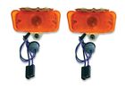 Pl03-68  2 Golden Star Auto Parts Chevelle El Camino Malibu Parking Lamp