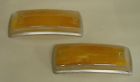 211953141j Vw Bay Bus Type 2 1968 1971 Plastic Turn Signal Lens Clear W Amber Each Htf 141j