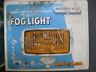 2266401 Western Auto Vintage Unused Driving Fog Lights Amber Real Chrome