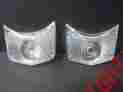 2423960 1963 Dodge Custom 880 Back Up Bu Reverse Light Lamp Lens 63 Mopar Pair