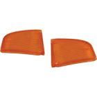 25-107145-1 Premier Quality Products Trim Parts Parking Light Lenses Amber Corvette