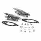 25-311079-1 Eckler S Corvette Convertible Deck Lid Lock Set With Hardware Rear 1958-1962