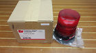 250121-04 250121 Federal Signal Vintage Ultrastar Red Double Flash Tall Strobe Beacon