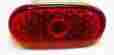 266l Yankee Reflex Scarce Vintage No C Red Reflector Estate Find Old Car Part