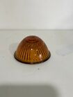 2703 Vintage Lamp Inch Amber Glass Marker Lens