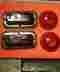 2dietz Bargman 2 Antique Taillights Lenses 702-2 532 Orange Marker