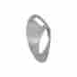 32-10039-1 Eckler S Headlight Rim Cast Aluminum Ford Sedan Delivery