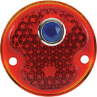 32-25724-2 Ecklers Automotive Tail Light Glass Lens Blue Dot Ford Station