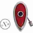 32-360023-1 Eckler S Automotive Tail Light Lens Flush Mount With Led Blue Dot 1938-1939