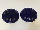 3504 Arrow Rare Pair Marker Light Lens Nos Car Truck Blue