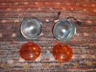 3602262 Amc Javelin Or Amx Hooded Parking Light Housing With Lenses