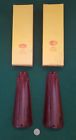 1960889 382-383 Rare Nos Plymouth Savoy Belvedere Fury Tail Lamp Lenses Mint