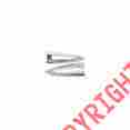 40-175593-1 Eckler S Full Size Chevy Parking Light Bezels 1959