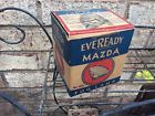 4012 Eveready Old Mazda Fog Lamp In Original Box