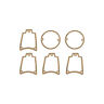 42-39347-1 Ranchero Tail Light Lens To Housing Gasket Pieces With Reflectors