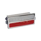 44-358918-1 Billet Aluminum Rectangular Interior Light With Lens Eckler