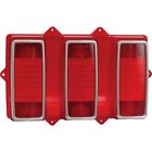 44-43114-1 Ecklers Automotive Ford Mustang Tail Light Lens Red Except Eckler