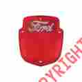 48-31713-1 Eckler S Ford Pickup Truck Tail Light Lens Shield Type Chrome Script Flareside