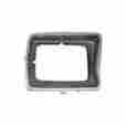 51-46618-1 Premier Quality Products Headlight Door Argent Silver With Rectangular Headlights Left