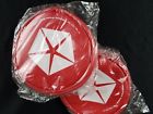 5433 Kc Hilites Vintage Set Of Chrysler Red Vinyl Light Covers