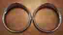 Bs1004a 555937 Austin A55 A60 Mg Magnette Morris Oxford Riley Headlight Trim Ring Chrome