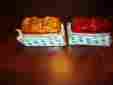 560-0682 Pair Nos K-d Lamp Red Amber Kd 560 0682