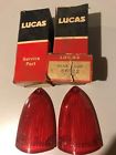56122 Lucas Pair Of Nos Oem Rear Light Lens Rover