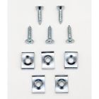 57-135496-1 Chevy Cowl Weatherstrip Clip Screw Set Eckler
