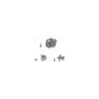 57-153450-1 Chevy Hardtop Flipper Upper Quarter Channel Mounting Screws Eckler