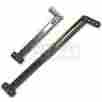 57-326607-1 Premier Quality Products Chevy Liftgate Supports For Station Wagon Show Chrome 1955-1957
