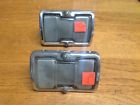5932078 Guide Vintage Pair Backup Lamps Glass Lens International Truck