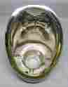 5948879 Gm Original 1958-1962 Corvette Chrome Parking Light Housing Lh