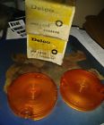 5953635 Acdelco Nos Pontiac Tempest Pair Of Amber Parking Lamp Lenses