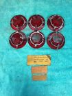 5953130 5953731 Chevy Impala Tail Light Back Up Reverse Lamp Lens Set