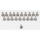 61-213764-1 Chevy Truck Fender Bolt Kit Rear Polished Stainless Steel Eckler