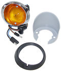 64f-67100l-m  Oval Industries Ford Mustang Park Light Assembly Amber Lens Left