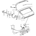 65-232699-1 Porsche Seal Upper Spoiler