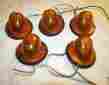 73-87 Oem Gm Chevy Gmc Truck Cab Clearance Marker Lights W Gaskets Wiring 81-87