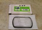 77-14882 Vintage Nos Clear Glass Lens Quartz Halogen Tb Fog Light