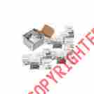 80-327062-1 Totally Stainless Master Body Bolt Kit Original Style With Indented Hex Head 1949-1950