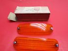 803953157b 803953157 Audi Volvo Vw Volkswagen Blinker Turn Lens Amber Pair Nos