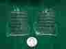866489 Chrysler Corporation Mopar Parts N.o.s 1941 Plymouth Deluxe Pair Glass Park Light Lenses Part